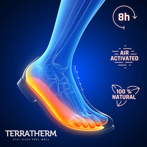 Хіміча грілка для ніг TerraTherm
